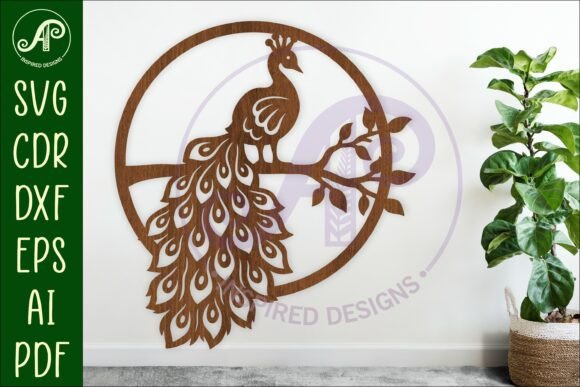 Download Peacock Theme Wall Sign, SVG File. - Svg file Collection