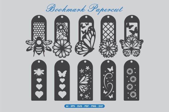 Download Bookmark Papercut - Papercut Template - Papercut template Collection