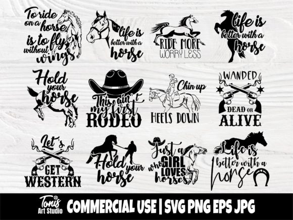 Download Horse SVG Bundle, Horse Quotes Svg Files - Svg file Collection