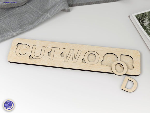 Download Alphabet Puzzle - Custom Name Laser File - Alphabet puzzle Collection