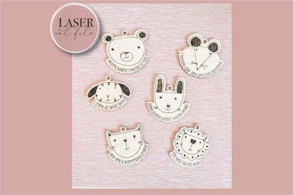 Download Animal Valentines Laser SVG File - Svg file Collection