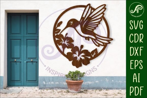 Download Hummingbird Wall Sign, SVG File. Vector - Svg file Collection